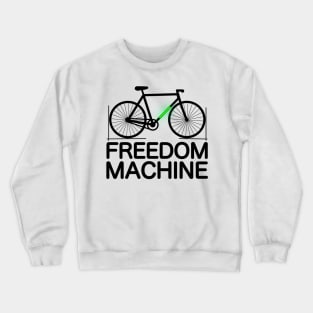 Electric Bicycles "freedom machine" Crewneck Sweatshirt